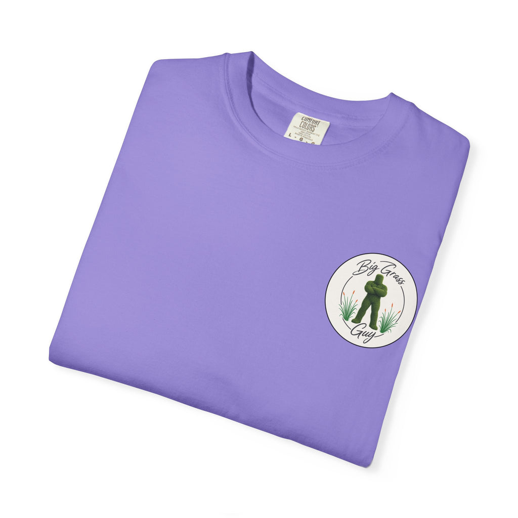 Big Grass Guy Tee — Left Chest Crest