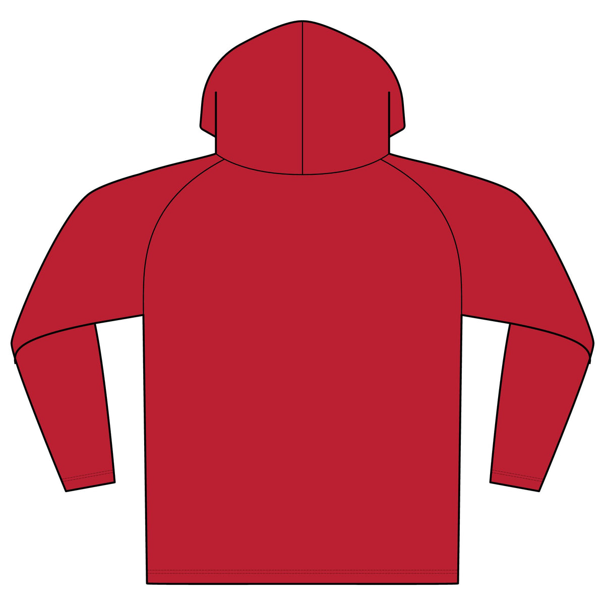 Big Grass Guy Mowing Hoodie — UPF 44+