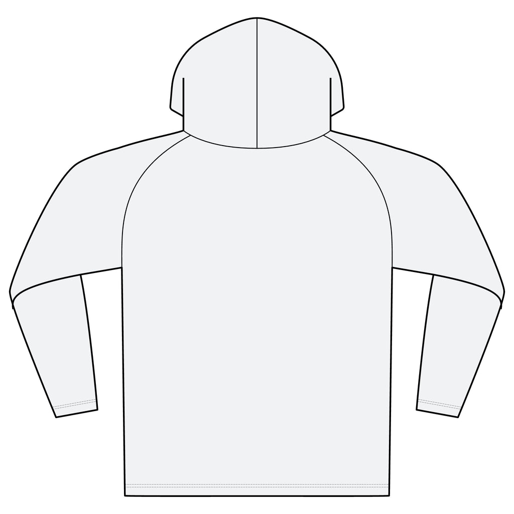 Big Grass Guy Mowing Hoodie — UPF 44+