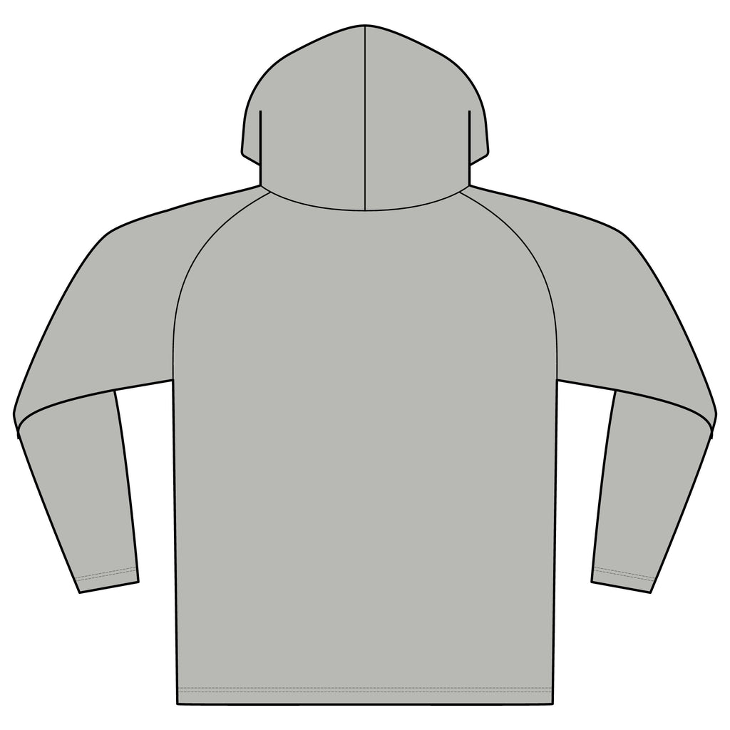 Big Grass Guy Mowing Hoodie — UPF 44+