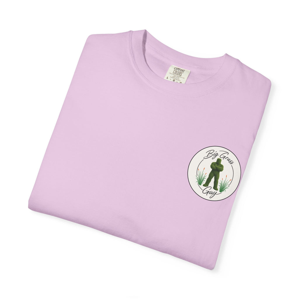 Big Grass Guy Tee — Left Chest Crest