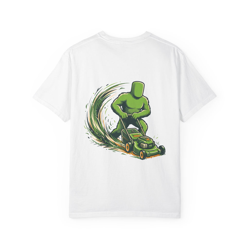 Big Grass Guy Tee — Back Print, Garment-Dyed Heavyweight