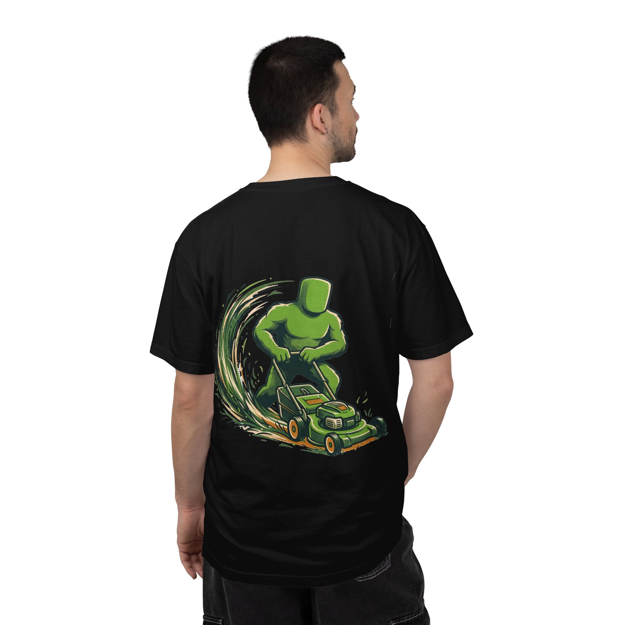 Big Grass Guy Tee — Back Print, Garment-Dyed Heavyweight