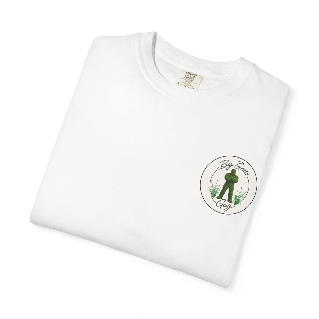 Big Grass Guy Tee — Left Chest Crest