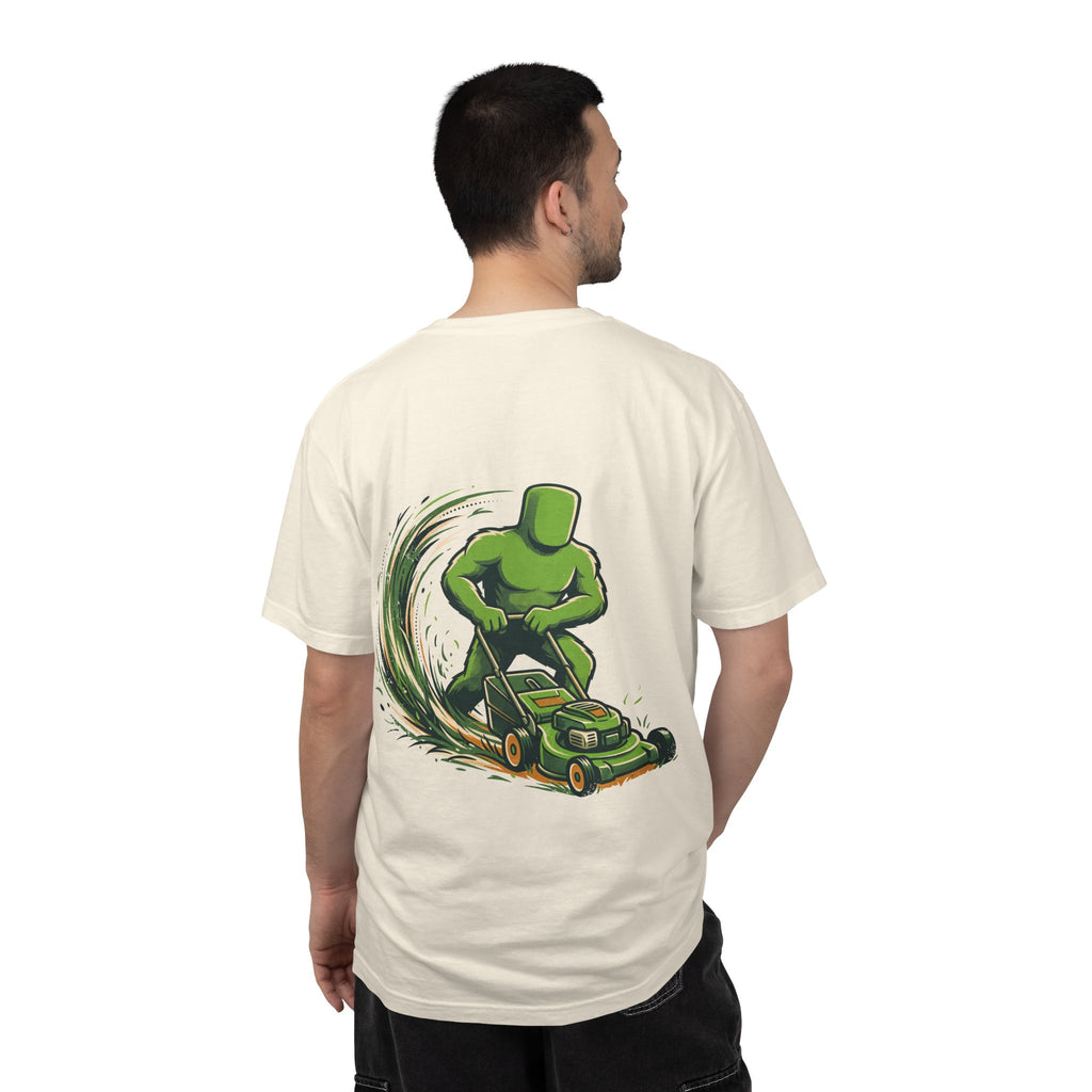 Big Grass Guy Tee — Back Print, Garment-Dyed Heavyweight