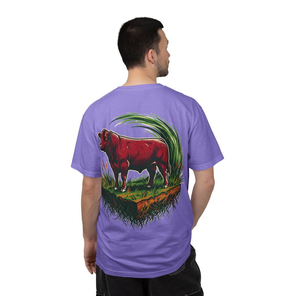 Power of Grass Tee — Back Print, Garment-Dyed Heavyweight