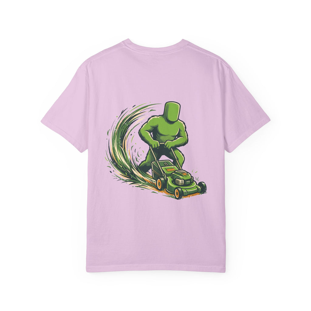 Big Grass Guy Tee — Back Print, Garment-Dyed Heavyweight