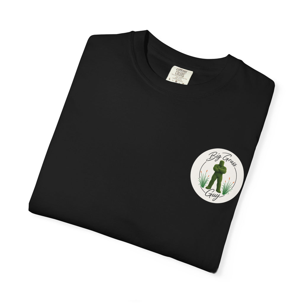 Big Grass Guy Tee — Left Chest Crest