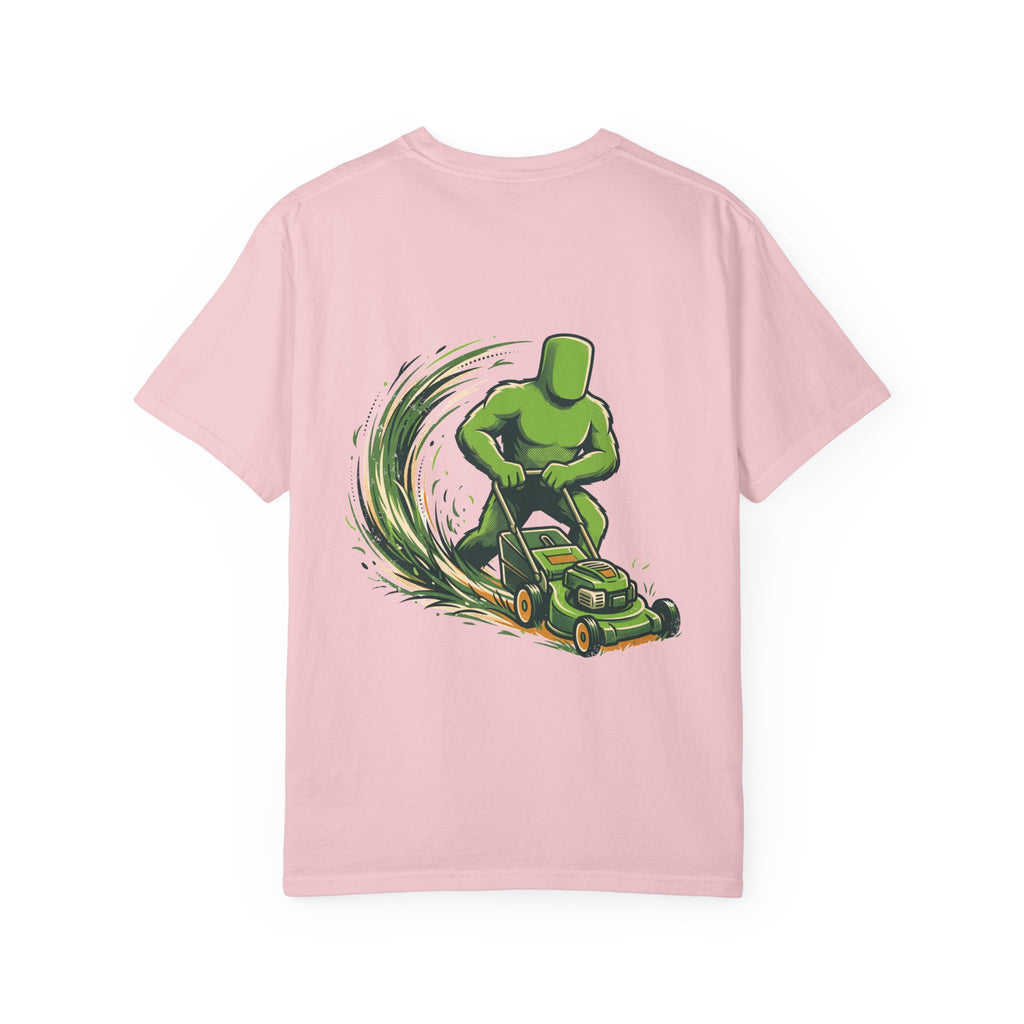 Big Grass Guy Tee — Back Print, Garment-Dyed Heavyweight