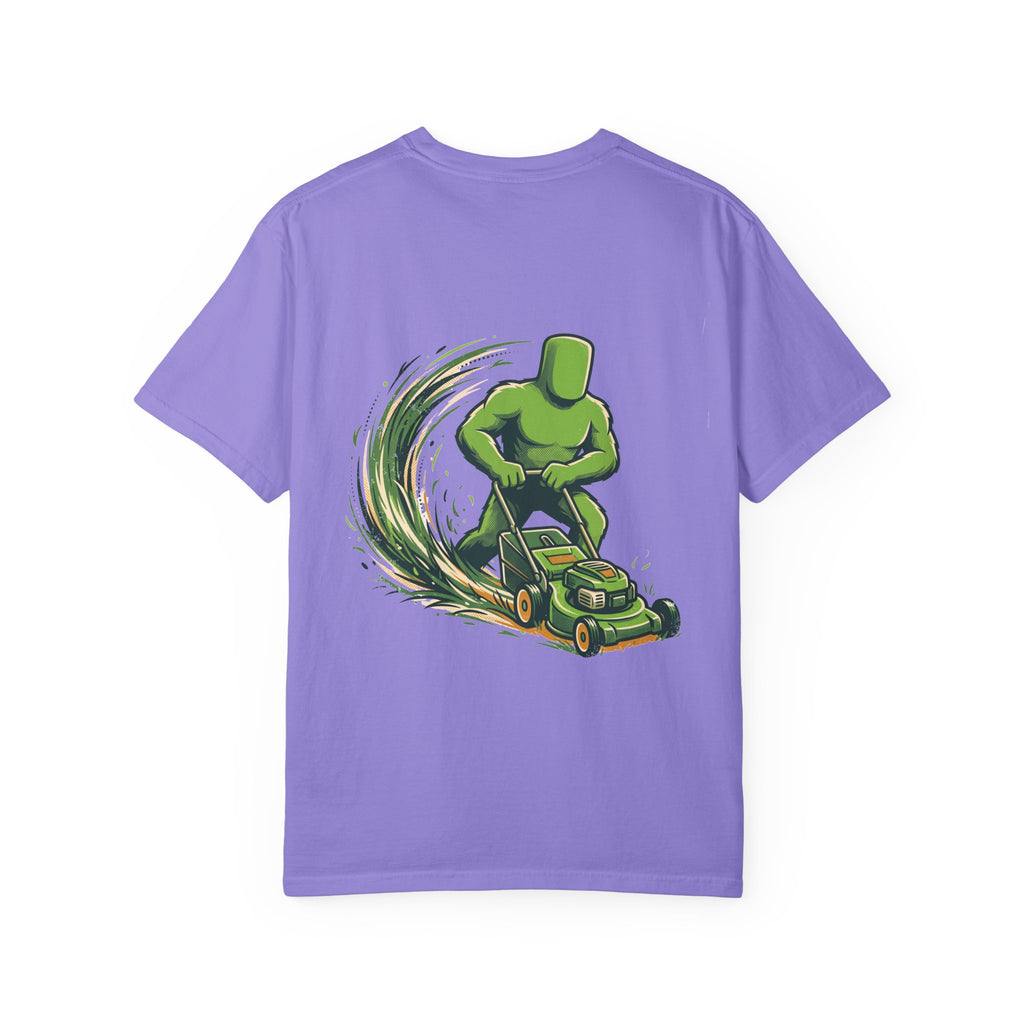 Big Grass Guy Tee — Back Print, Garment-Dyed Heavyweight