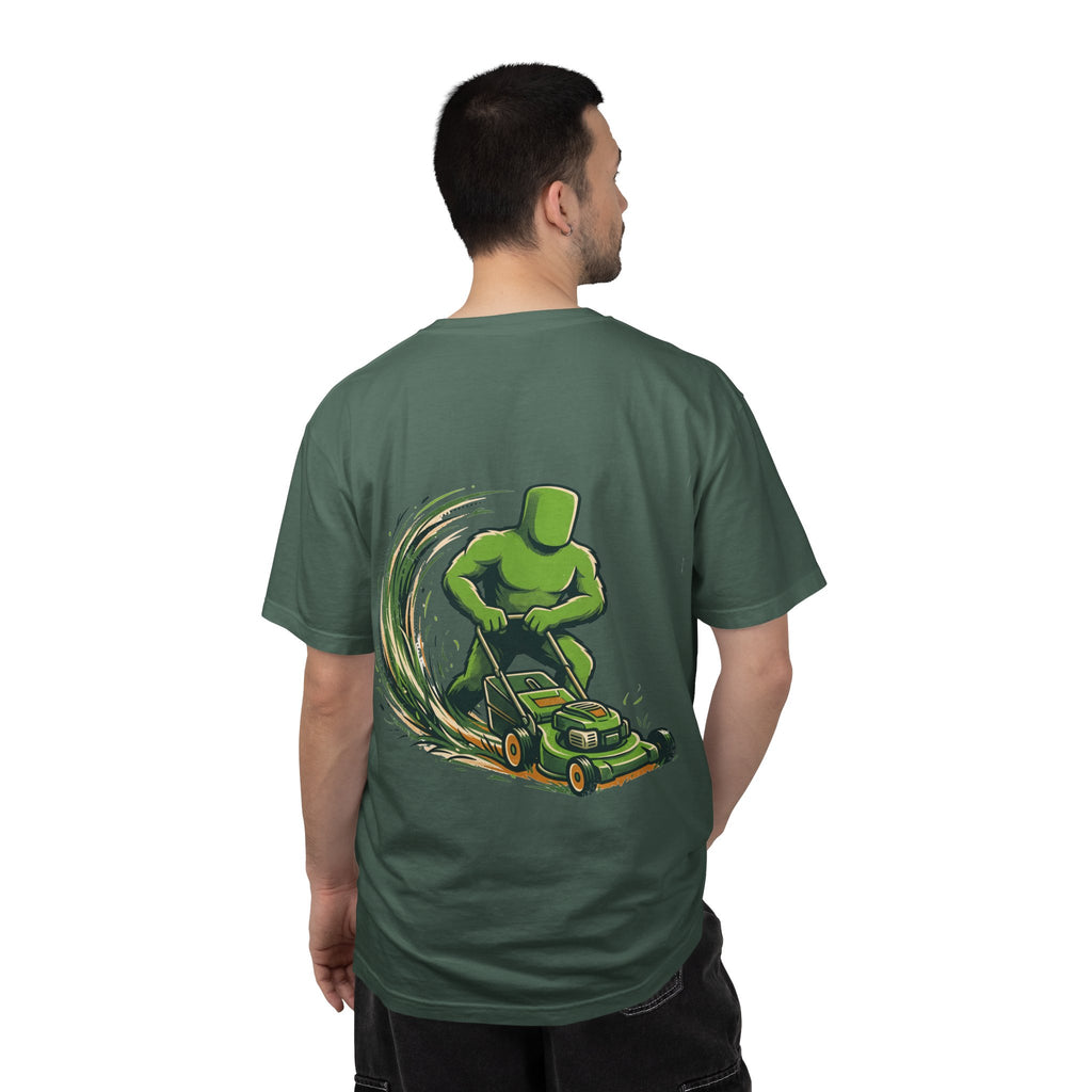 Big Grass Guy Tee — Back Print, Garment-Dyed Heavyweight
