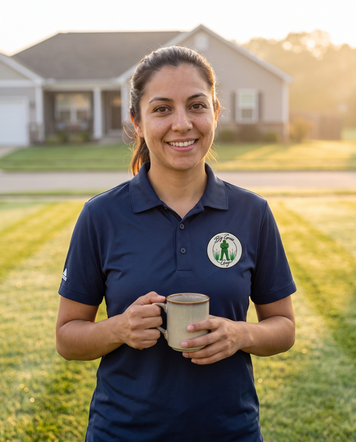 Big Grass Guy Polo — Custom-Embroidered adidas® Performance